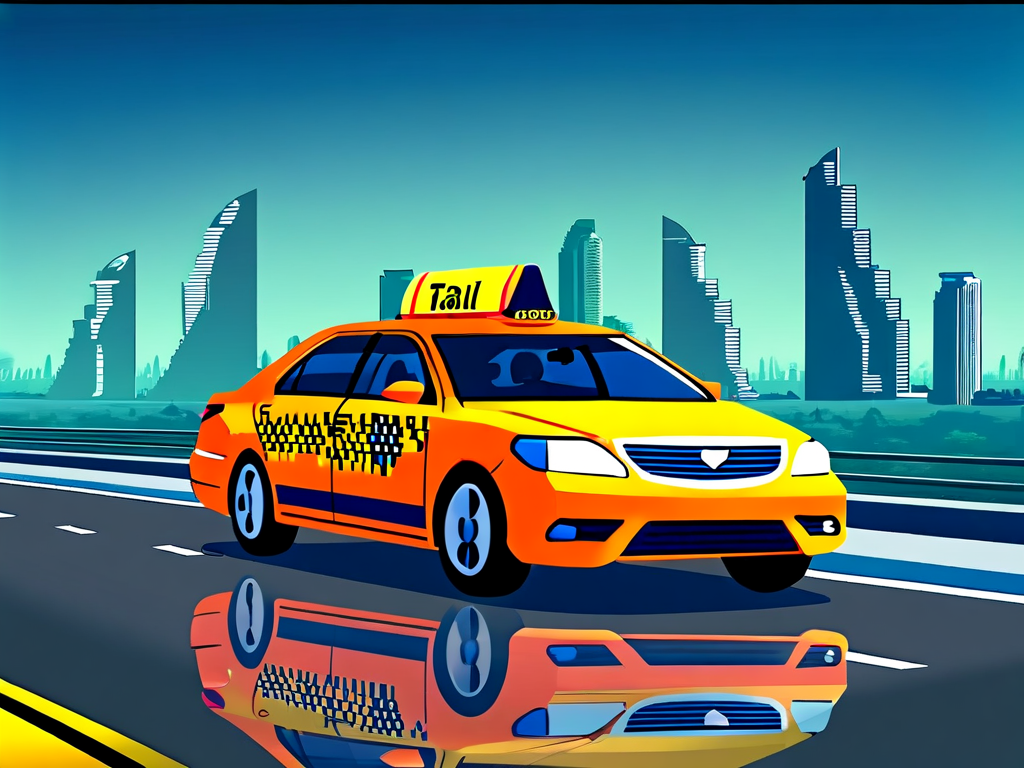 廊曼机场出租车排队点